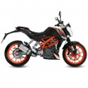 marmitta Mivv Suono Inox Carbon End per KTM Duke 390 marmitta Mivv Suono Inox Carbon End per KTM Duke 390