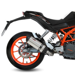 marmitta Mivv Suono Inox Carbon End per KTM Duke 390 marmitta Mivv Suono Inox Carbon End per KTM Duke 390