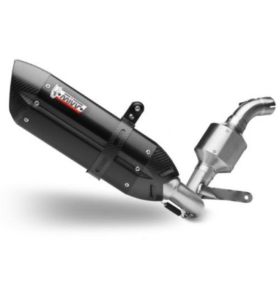 Marmitta Mivv Suono Steel Black per KTM Duke 390 Marmitta Mivv Suono Steel Black per KTM Duke 390