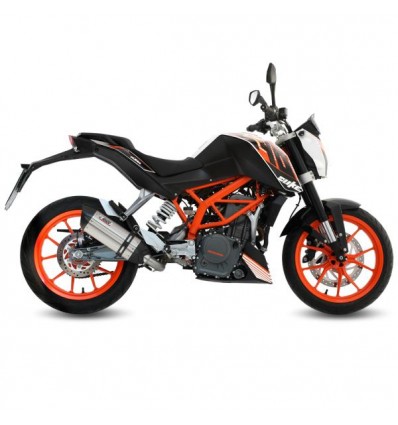 Marmitta Mivv Suono Steel Black per KTM Duke 390 Marmitta Mivv Suono Steel Black per KTM Duke 390