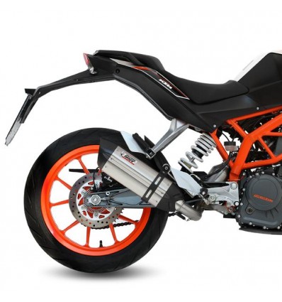 Marmitta Mivv Suono Steel Black per KTM Duke 390 Marmitta Mivv Suono Steel Black per KTM Duke 390
