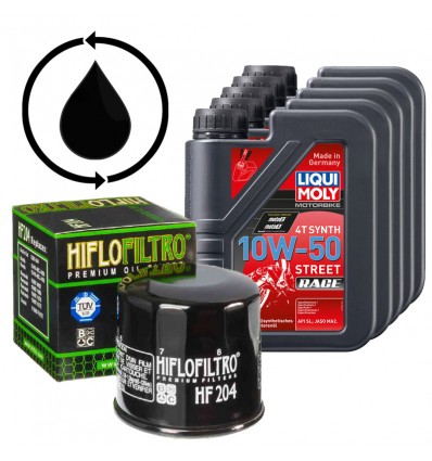 Kit per cambio olio su Moto Yamaha FJR 1300
