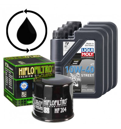 Kit per cambio olio su Moto Honda CBR 500R Kit per cambio olio su Moto Honda CBR 500R