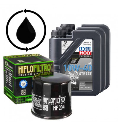 Kit per cambio olio su Moto Honda CBR 600F