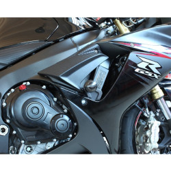 Tamponi paratelaio Evotech Street Defender per Suzuki GSX-R 600/750 dal 2011 Tamponi paratelaio Evotech Street Defender per Suzuki GSX-R 600/750 dal 2011