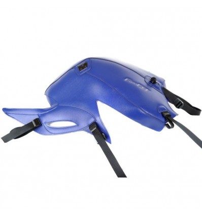 Copriserbatoio Bagster per BMW F800GT dal 2013 in similpelle blu baltico