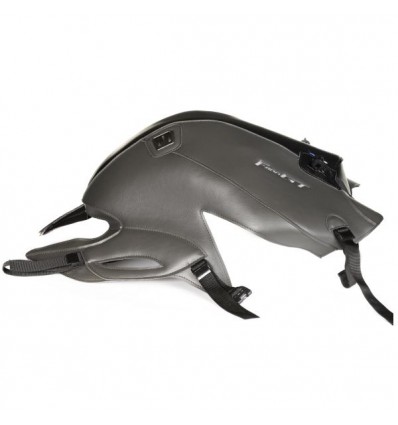 Copriserbatoio Bagster per BMW F800GT dal 2013 in similpelle grigio cielo e nero