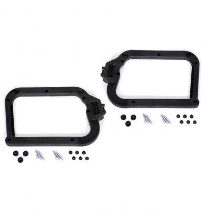 Set adattatori SW-Motech per valigie Hepco & Becker su telai Quick Lock EVO Set adattatori SW-Motech per valigie Hepco & Becker su telai Quick Lock EVO
