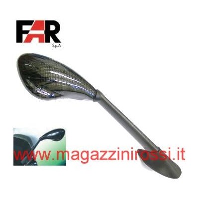 Specchio FAR da carena per Yamaha T-Max 500 08-11 carbonio Specchio FAR da carena per Yamaha T-Max 500 08-11 carbonio