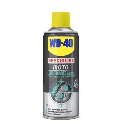 Lubrificante catena WD-40 per condizioni asciutte