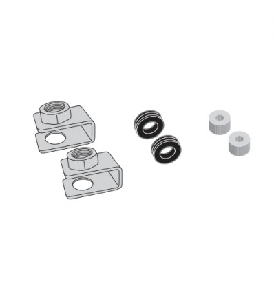 Kit di montaggio Givi RP1144KIT per paracoppa su Honda CRF 1000 Africa Twin Kit di montaggio Givi RP1144KIT per paracoppa su Honda CRF 1000 Africa Twin