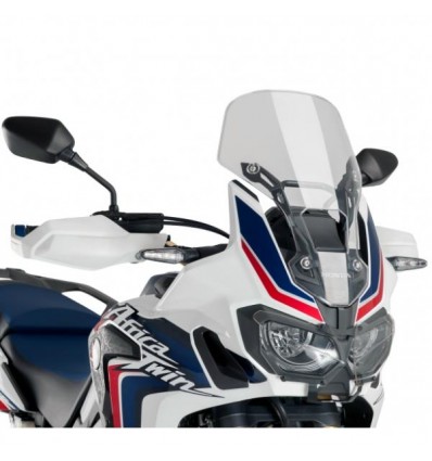 Protezione faro anteriore Puig in plexiglass per Honda CRF 1000 Africa Twin Protezione faro anteriore Puig in plexiglass per Honda CRF 1000 Africa Twin