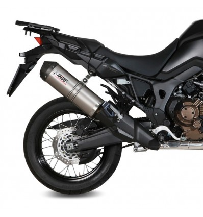 Terminale Mivv Oval titanio per Honda CRF 1000L Africa Twin Terminale Mivv Oval titanio per Honda CRF 1000L Africa Twin