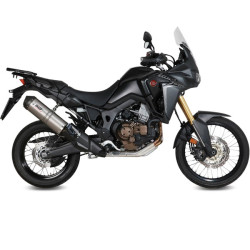 Terminale Mivv Oval titanio per Honda CRF 1000L Africa Twin Terminale Mivv Oval titanio per Honda CRF 1000L Africa Twin