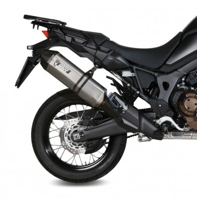 Terminale Mivv Speed Edge Inox per Honda CRF 1000L Africa Twin Terminale Mivv Speed Edge Inox per Honda CRF 1000L Africa Twin