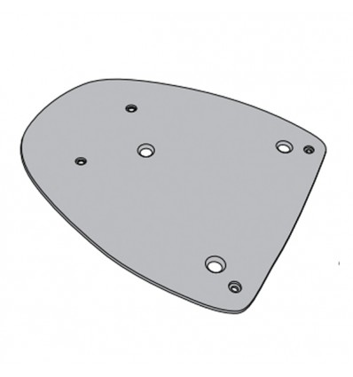 Piastra posteriore Givi per Piaggio Medley 125 e 150 2016