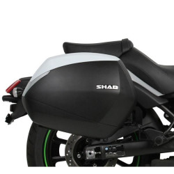 Portavaligie laterale Shad 3P per valigie SH36 su Kawasaki Vulcan S Portavaligie laterale Shad 3P per valigie SH36 su Kawasaki Vulcan S