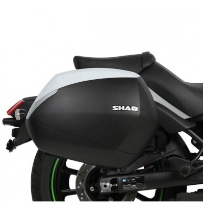 Portavaligie laterale Shad 3P per valigie SH36 su Kawasaki Vulcan S Portavaligie laterale Shad 3P per valigie SH36 su Kawasaki Vulcan S