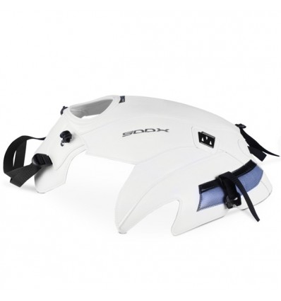 Copriserbatoio Bagster per Honda CB 500X dal 2016 bianco e nero