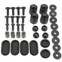 Portapacchino universale Givi S150 nero per bauli e top case Portapacchino universale Givi S150 nero per bauli e top case