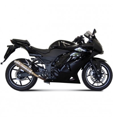 Terminale Mivv Tondo Corto GP Carbonio per Kawasaki Ninja 250R dal 2008 Terminale Mivv Tondo Corto GP Carbonio per Kawasaki Ninja 250R dal 2008