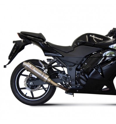 Terminale Mivv Tondo Corto GP Carbonio per Kawasaki Ninja 250R dal 2008 Terminale Mivv Tondo Corto GP Carbonio per Kawasaki Ninja 250R dal 2008