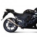 Terminale Mivv Tondo Corto GP Titanio per Kawasaki Ninja 250R dal 2008 Terminale Mivv Tondo Corto GP Titanio per Kawasaki Ninja 250R dal 2008