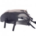 Copriserbatoio Bagster per Triumph Bonneville T100/SE, Scrambler e Thruxton dal 2008 nero con banda gialla Copriserbatoio Bagster per Triumph Bonneville T100/SE, Scrambler e Thruxton dal 2008 nero con banda gialla