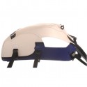 Copriserbatoio Bagster per Triumph Bonneville T100/SE, Scrambler e Thruxton dal 2008 bianco e blu Copriserbatoio Bagster per Triumph Bonneville T100/SE, Scrambler e Thruxton dal 2008 bianco e blu