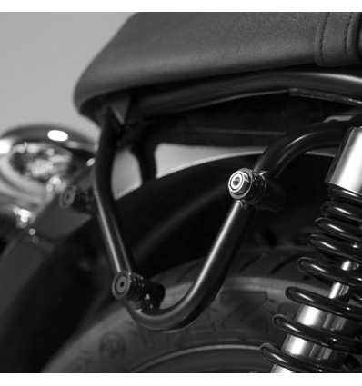 Telaio laterale SW-Motech per borsa Legend su Triumph Bonneville, Bonneville T100/SE Telaio laterale SW-Motech per borsa Legend su Triumph Bonneville, Bonneville T100/SE