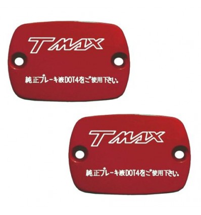 Coperchi pompa freno ONE Tuning Yamaha T-Max 500 e 530 rosso Coperchi pompa freno ONE Tuning Yamaha T-Max 500 e 530 rosso