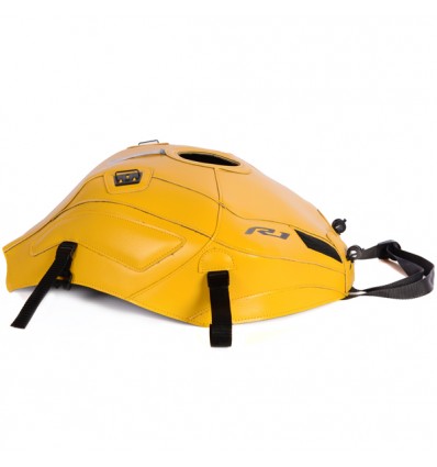 Copriserbatoio Bagster per Yamaha YZF R1 e R1M dal 2015 in similpelle giallo Copriserbatoio Bagster per Yamaha YZF R1 e R1M dal 2015 in similpelle giallo