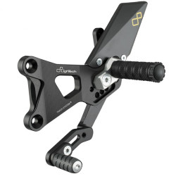 Pedane arretrate regolabili Lightech per BMW S1000 RR dal 2009