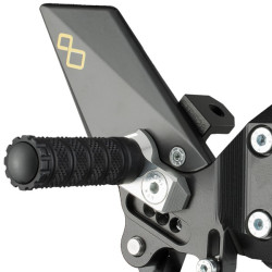 Pedane arretrate regolabili Lightech per Ducati Panigale 1299 e 1299R Pedane arretrate regolabili Lightech per Ducati Panigale 1299 e 1299R