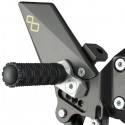 Pedane arretrate regolabili Lightech per Ducati Panigale 1299 e 1299R Pedane arretrate regolabili Lightech per Ducati Panigale 1299 e 1299R