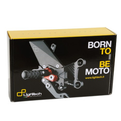 Pedane arretrate regolabili Lightech per Ducati Panigale 1299 e 1299R Pedane arretrate regolabili Lightech per Ducati Panigale 1299 e 1299R