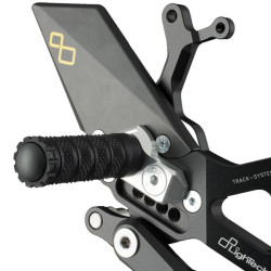 Pedane arretrate regolabili Lightech per Honda CBR 600RR 2016 Pedane arretrate regolabili Lightech per Honda CBR 600RR 2016