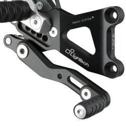 Pedane arretrate regolabili Lightech per Honda CBR 600RR 2016 Pedane arretrate regolabili Lightech per Honda CBR 600RR 2016