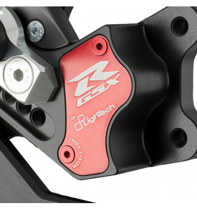 Pedane arretrate regolabili Lightech per Suzuki GSXR 600 e GSXR 750 Pedane arretrate regolabili Lightech per Suzuki GSXR 600 e GSXR 750