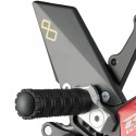 Pedane arretrate regolabili Lightech per Suzuki GSXR 600 e GSXR 750 Pedane arretrate regolabili Lightech per Suzuki GSXR 600 e GSXR 750