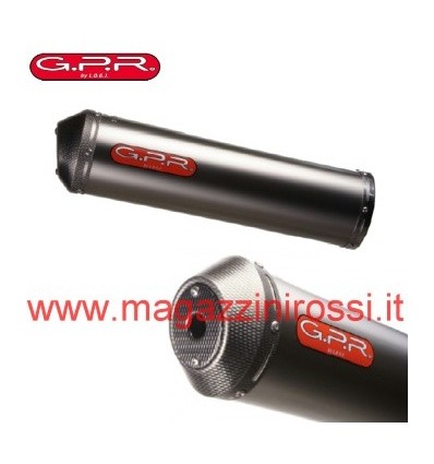 Marmitta GPR Titanio ovale carb. Honda SH 125 i.e.