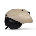 Copriserbatoio Bagster per Aprilia Caponord 1000 01-06 in similpelle beige e nero Copriserbatoio Bagster per Aprilia Caponord 1000 01-06 in similpelle beige e nero