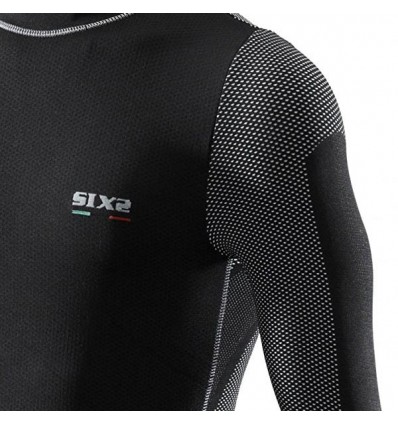 Maglia lupetto Sixs TS4 termoregolante in cabonio nera Maglia lupetto Sixs TS4 termoregolante in cabonio nera