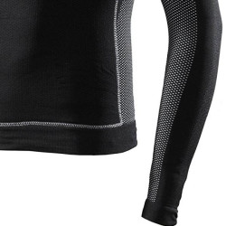 Maglia lupetto Sixs TS4 termoregolante in cabonio nera Maglia lupetto Sixs TS4 termoregolante in cabonio nera