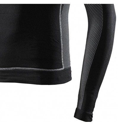 Maglia lupetto Sixs TS4 termoregolante in cabonio nera Maglia lupetto Sixs TS4 termoregolante in cabonio nera