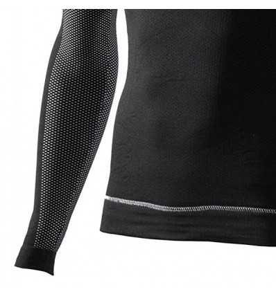 Maglia lupetto Sixs TS4 termoregolante in cabonio nera Maglia lupetto Sixs TS4 termoregolante in cabonio nera