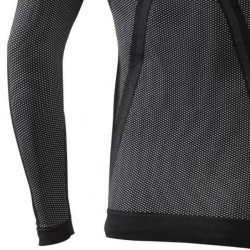 Maglia lupetto Sixs TS4 termoregolante in cabonio nera Maglia lupetto Sixs TS4 termoregolante in cabonio nera