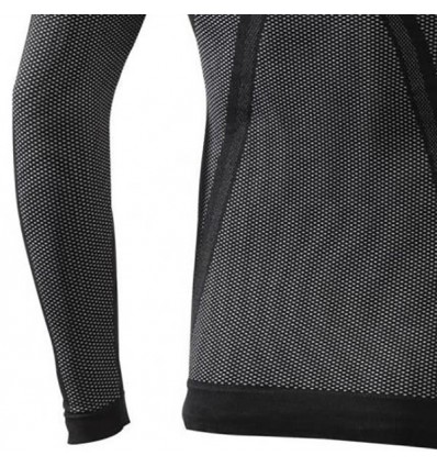 Maglia lupetto Sixs TS4 termoregolante in cabonio nera Maglia lupetto Sixs TS4 termoregolante in cabonio nera