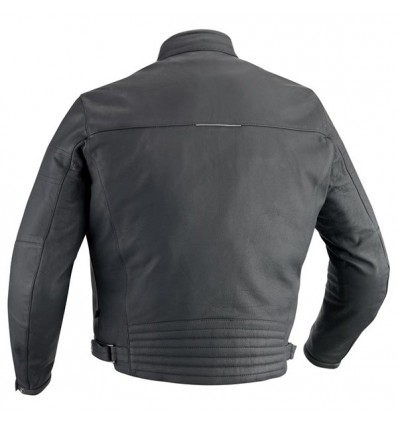 Giacca da moto in pelle Ixon Copper Slick-C nera Giacca da moto in pelle Ixon Copper Slick-C nera