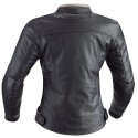 Giacca moto da donna in pelle Ixon Heroes Lady nera e beige Giacca moto da donna in pelle Ixon Heroes Lady nera e beige
